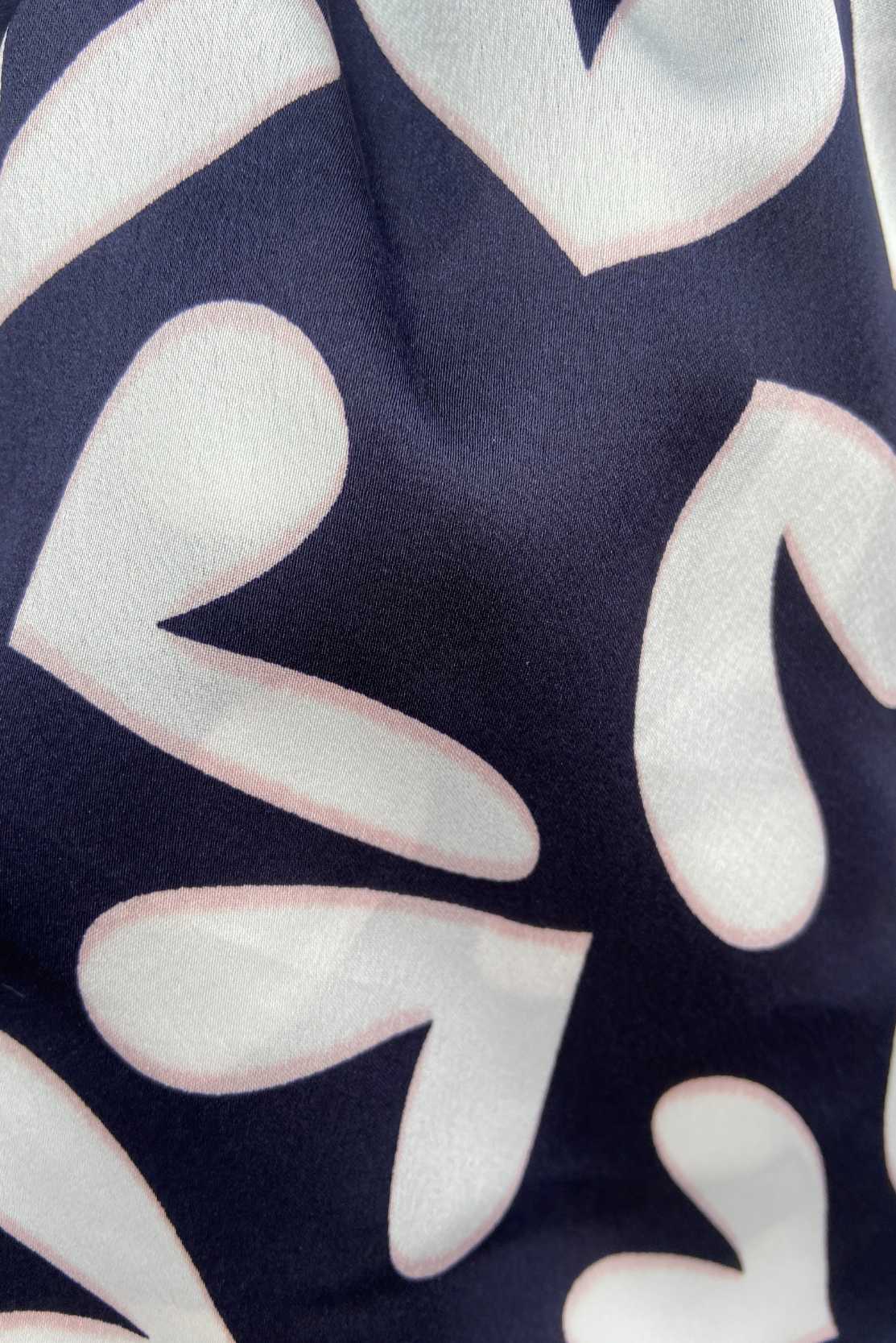 Summer Maternity Trousers, Hearts Print