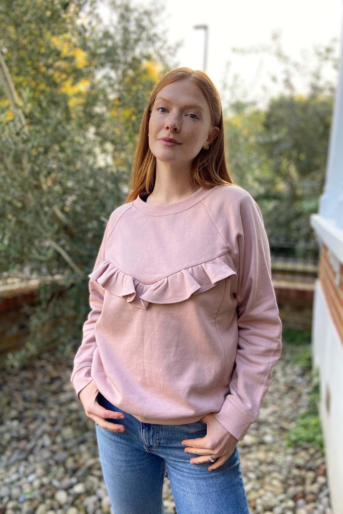 Breastfeeding Sweatshirt Blush