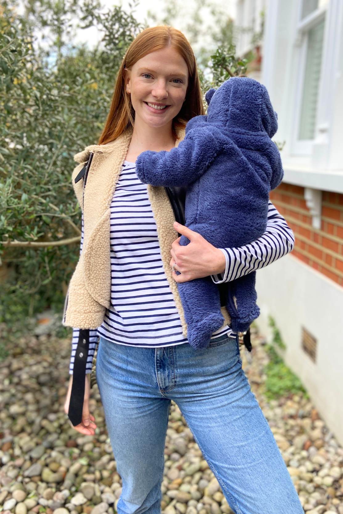 the best breastfeeding tops to wear autumn winter - new mother capsule wardrobe outfit ideas designer style Vogue magazine