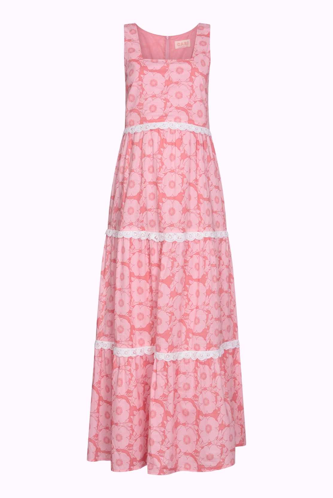 Beautiful Bump-to-Baby maternity and breastfeeding dress that evolves with you. A summer essential for any maternity wardrobe. The tiered design of this lightweight cotton maternity sundress makes it a chic maternity choice, while concealed zips deliver convenient breastfeeding access. Bump, Breastfeeding & Beyond.