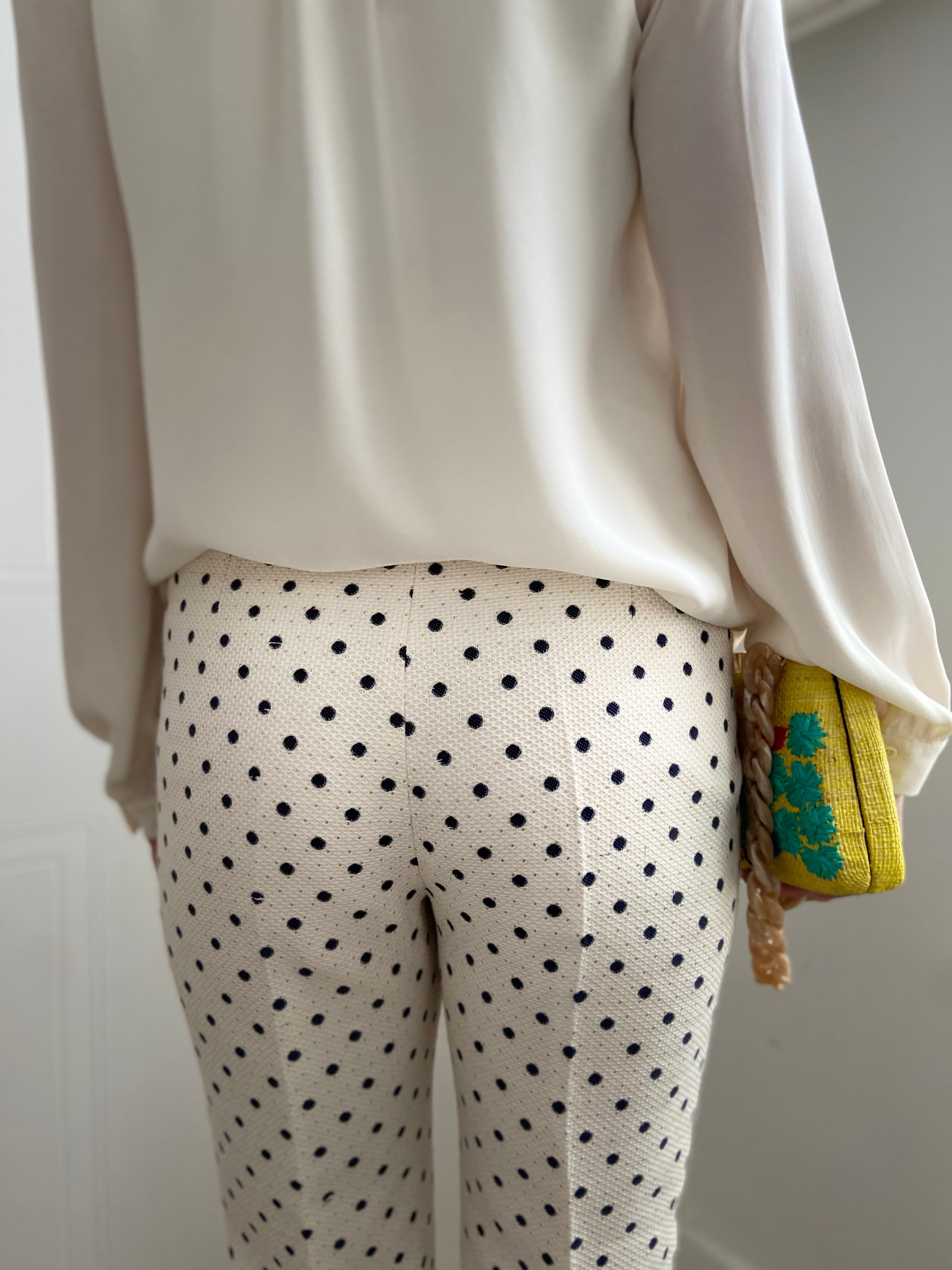 Tailored Maternity Trousers, Cream