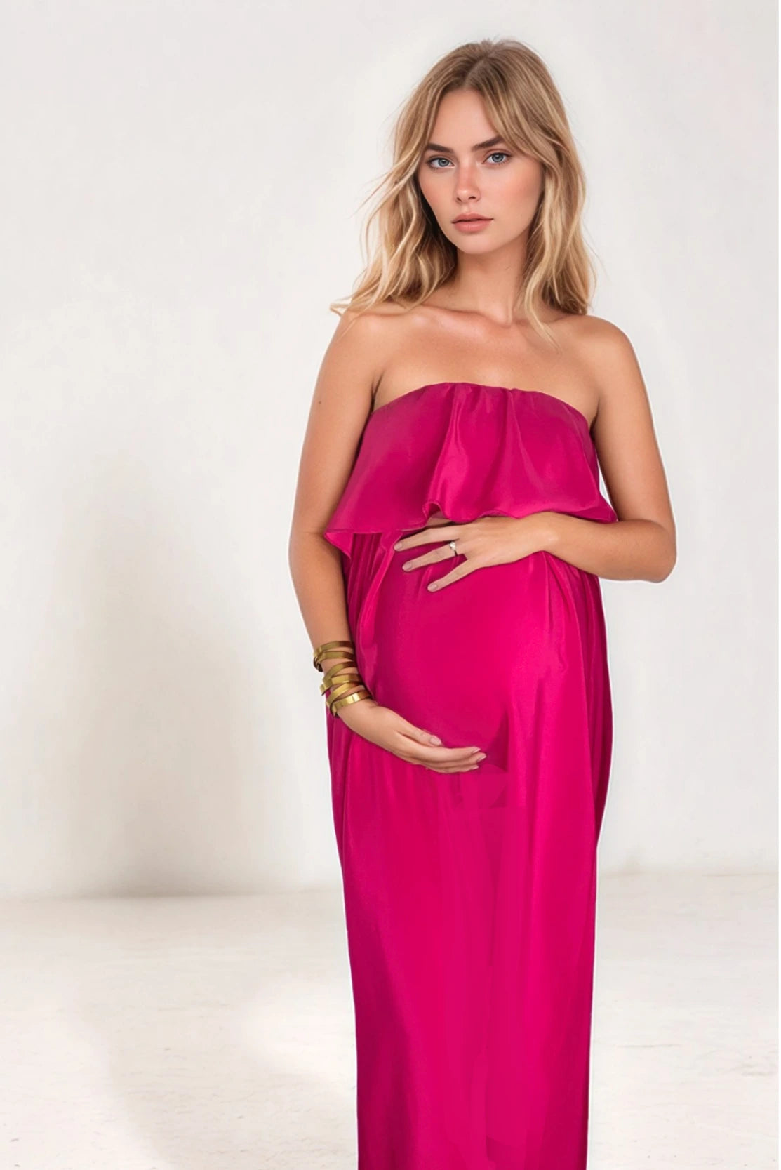 sachin and babi light blue dress Pink Maternity Occasion Dress | Elevated Style for Motherhood