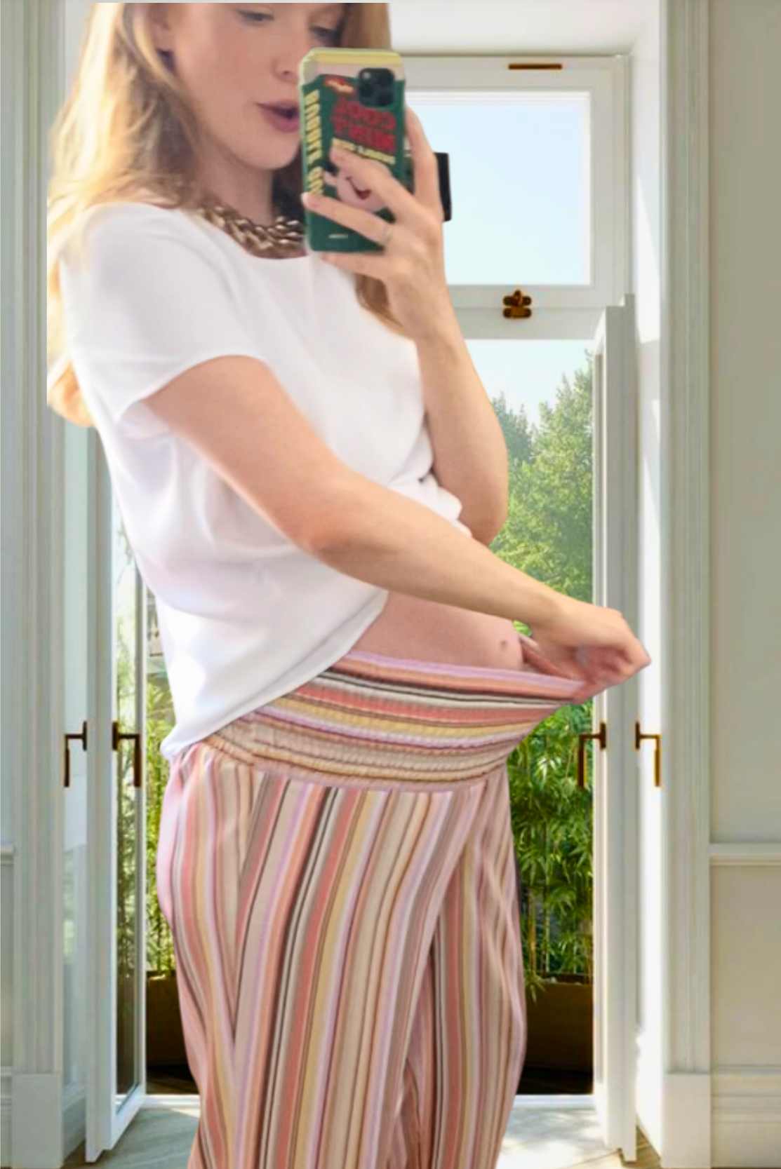 Candy Striped Summer Trousers