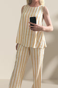 A-line Top, in Stripes